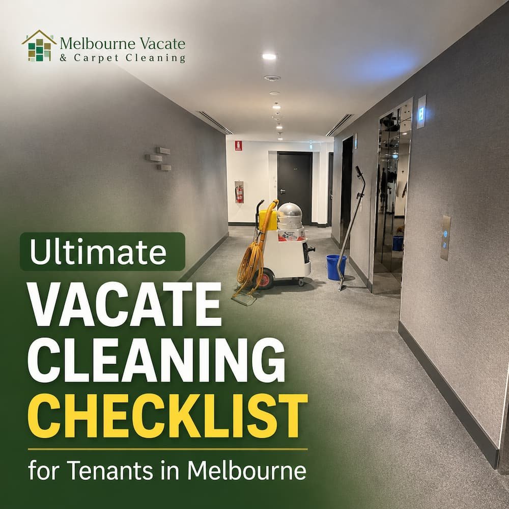 Ultimate Vacate Cleaning Checklist for Tenants in Melbourne